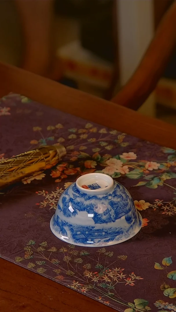杯手工手绘杯杯很美丽