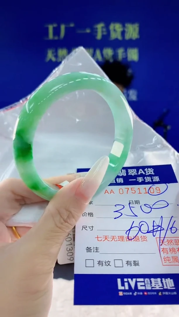 未镶嵌手镯翡翠09天然翡翠A货