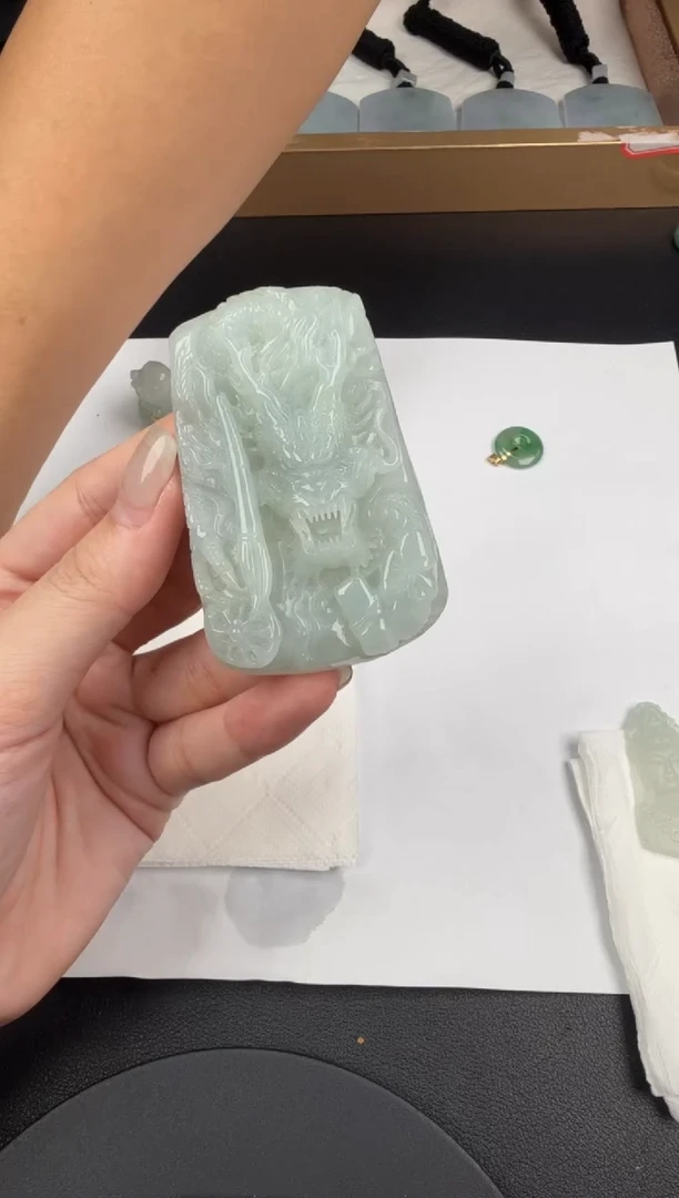 吊坠(不含链)未镶嵌翡翠翡翠饰品-126