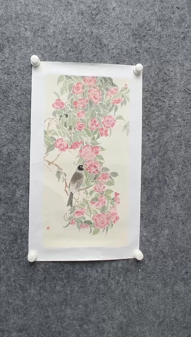 国画邹训精-2平尺-国画作品-GGy