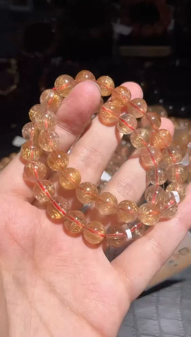 【闪购商品】水晶手链未镶嵌发晶单圈A10（多样性发其一）