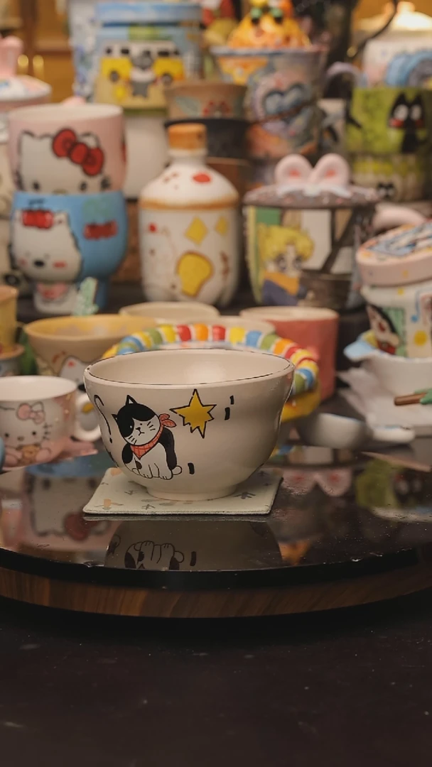 景德镇釉下彩绘设计师款式陶瓷