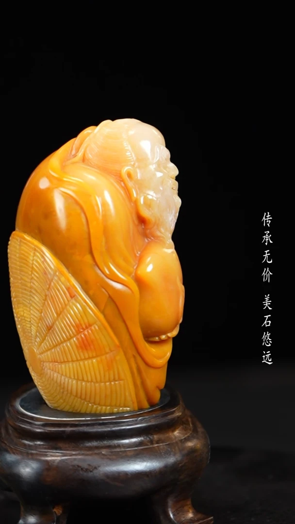 【闪购商品】田黄石田黄石彩冻石印章摆件把件