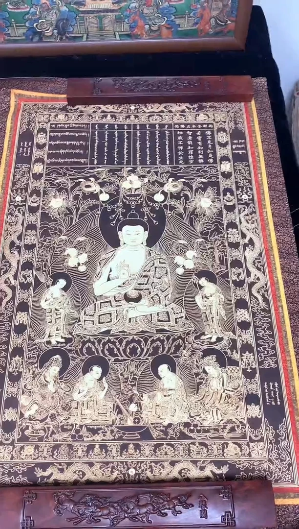 卷轴画150释迦摩尼佛