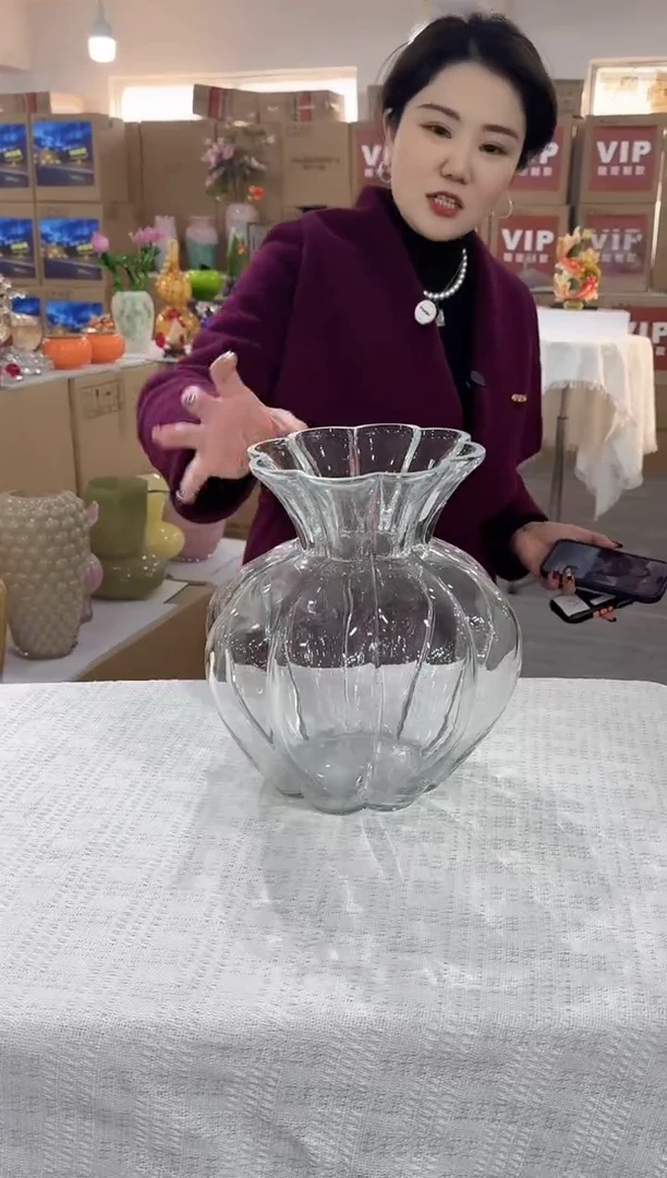 【闪购商品】琉璃泰轩花器Q-27晚