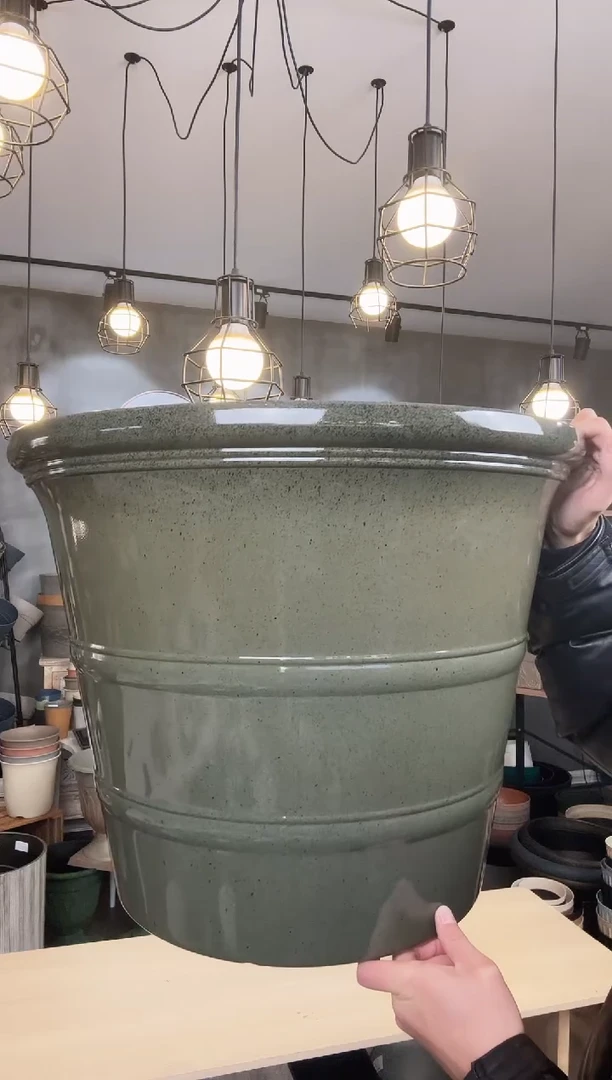 【闪购商品】塑料22寸两道筋墨绿色5只