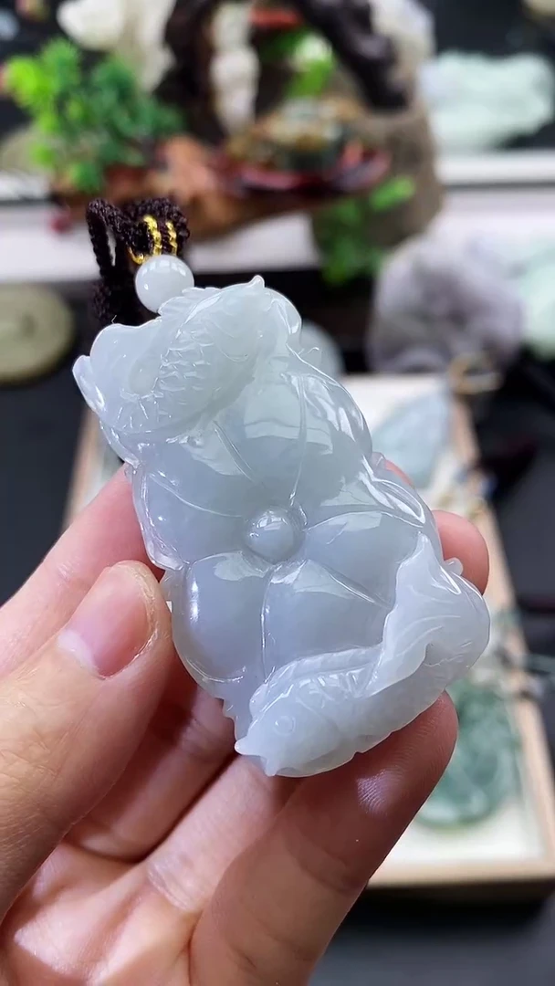 颈饰未镶嵌翡翠天然缅甸A货翡翠