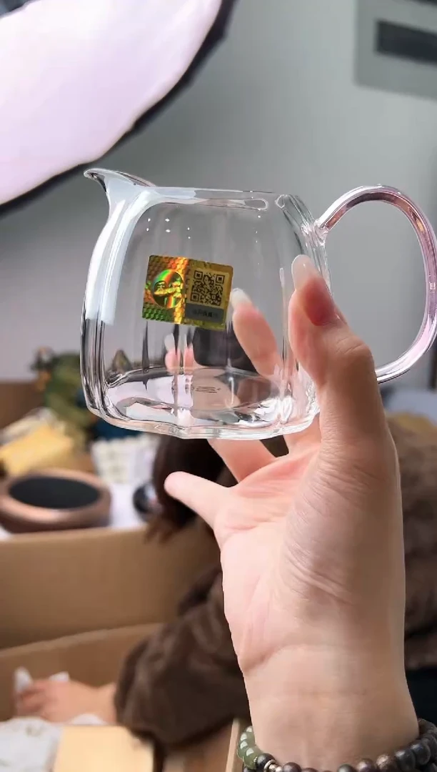 禾墨晶菱茶海浅粉色