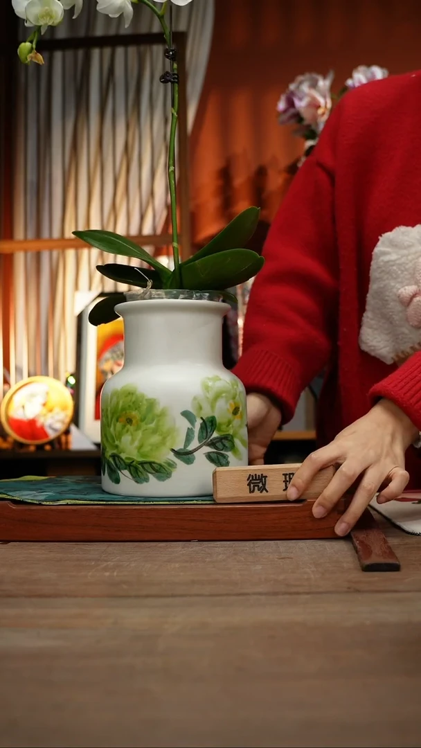 【简家甄选】景德镇设计师釉下手绘陶瓷