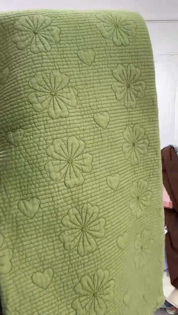 棉230*250纯棉床盖34号无瑕