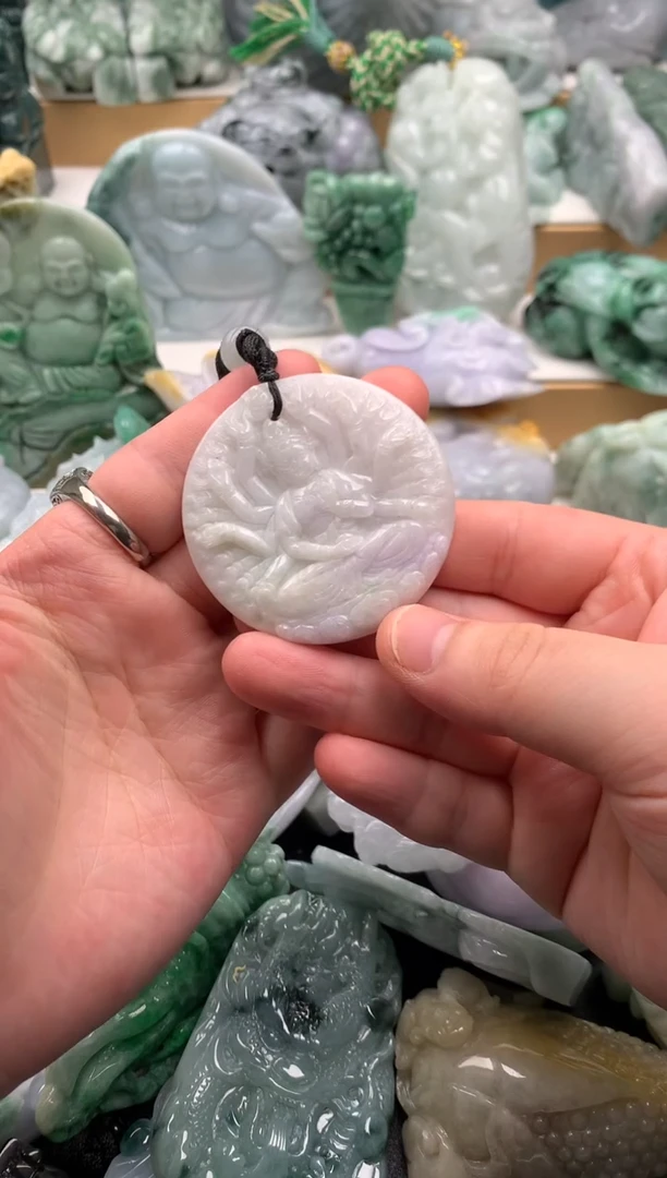 吊坠(不含链)未镶嵌翡翠1