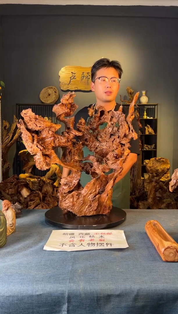 木卢师傅根艺作品（不包含人物摆件）