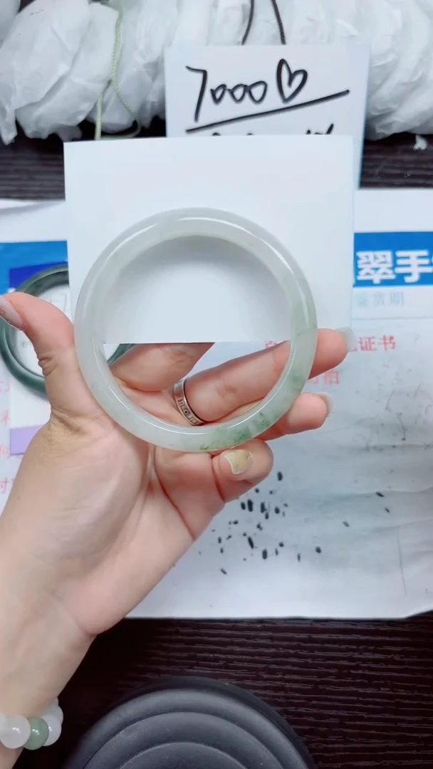 石英质玉手镯未镶嵌A158-64.65