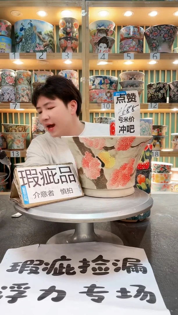 【闪购商品】瓷片默认微瑕一物一拍0225-023