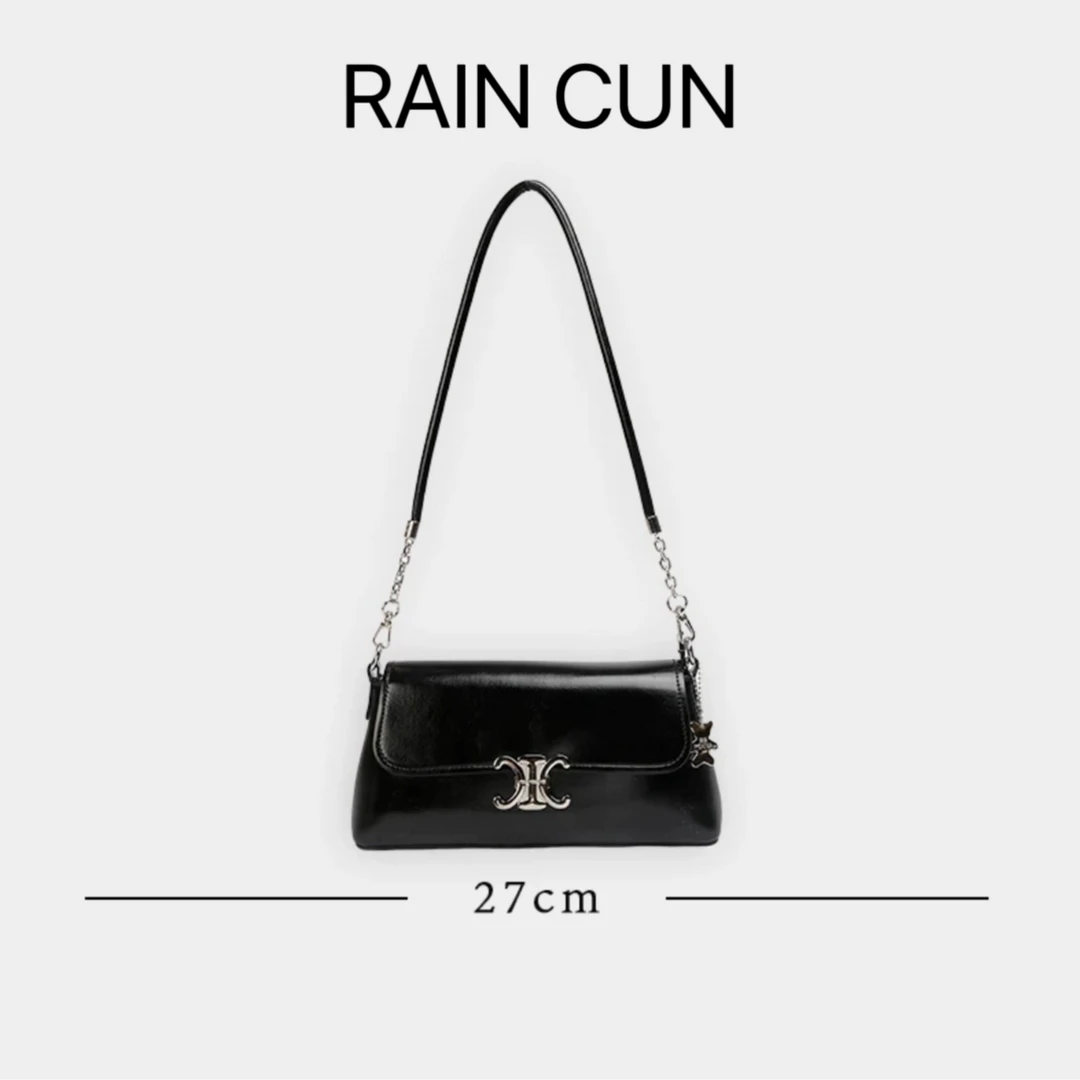 【YI CHEN】SKL-5609-黑色-高定轻奢时尚百搭潮流女士包包