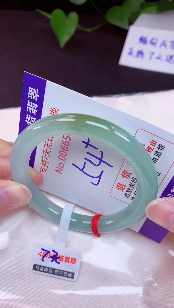 未镶嵌手镯翡翠54（7天无理由退换 ）