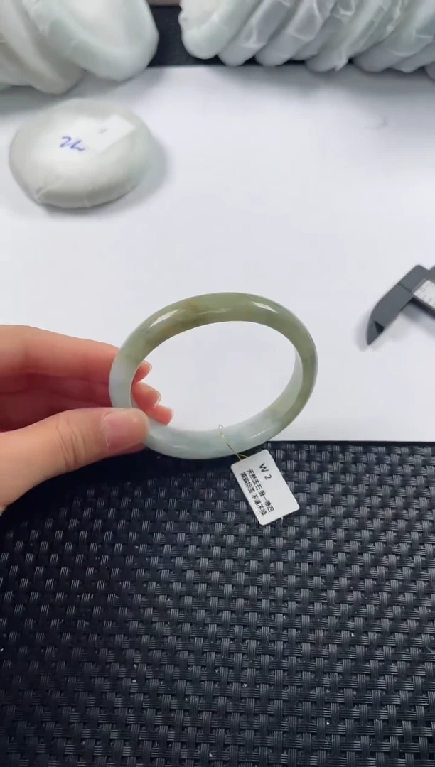 未镶嵌手镯翡翠4456 57+
