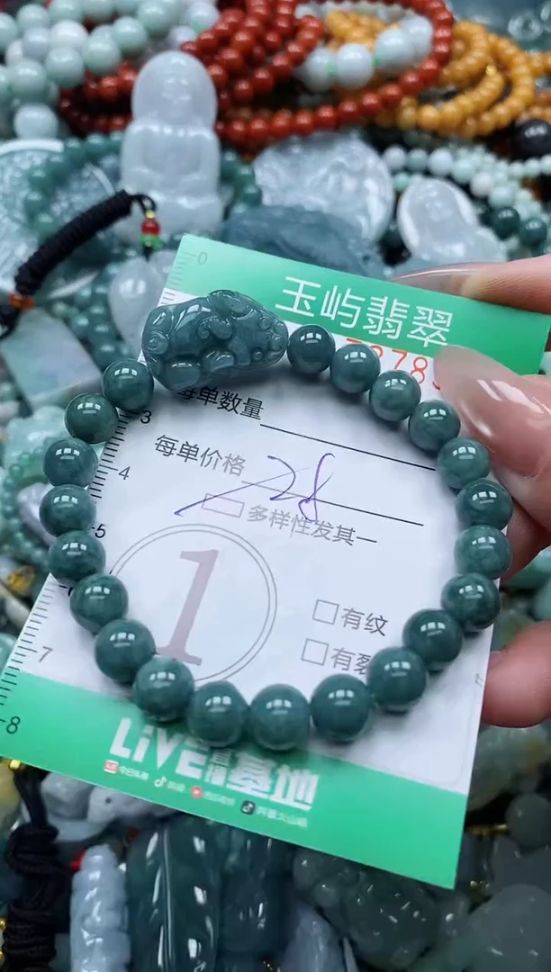 翡翠未镶嵌颈饰闪购0173785多样性发其一