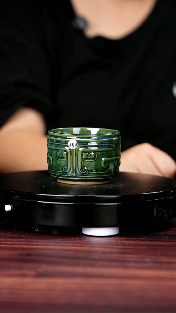 壶103#于大鹏一级原矿钧瓷杯子