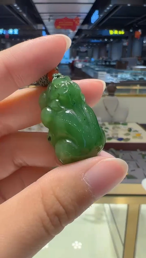 【闪购商品】和田玉颈饰银S925镶嵌27