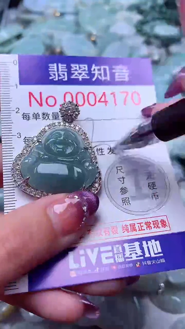 翡翠未镶嵌吊坠(不含链)4170