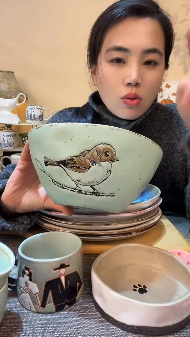 【闪购商品】瓷片瑕疵款 7英寸碗 介意勿拍