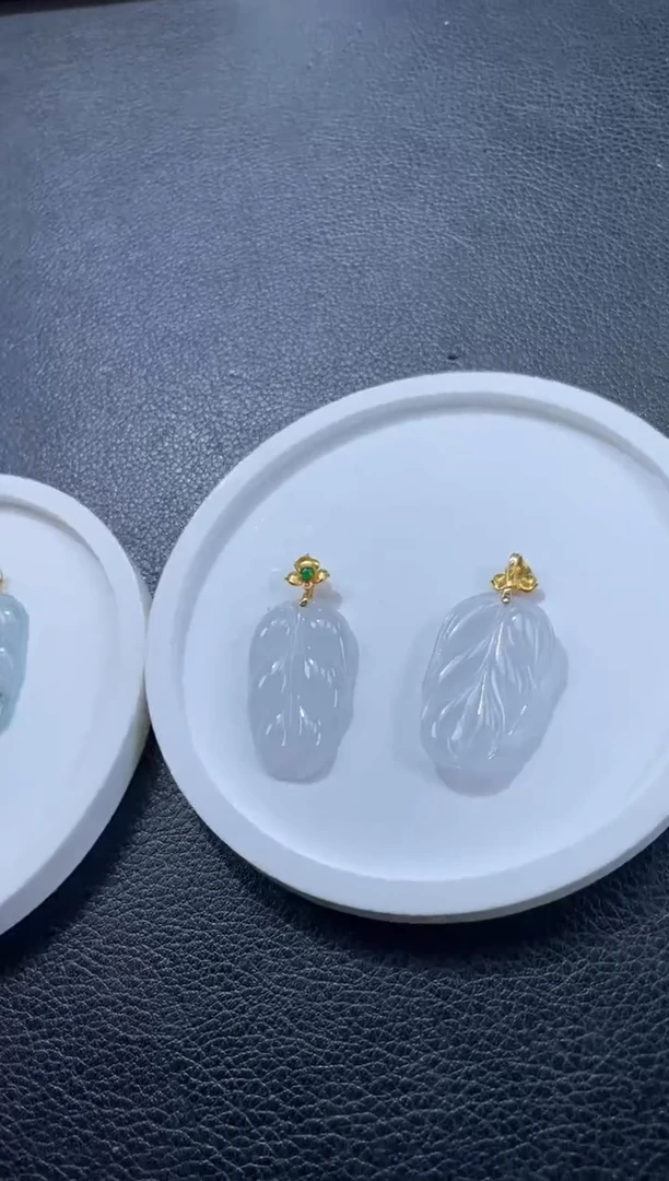 18K金镶嵌定制翡翠DDJ40877/多样性发一件