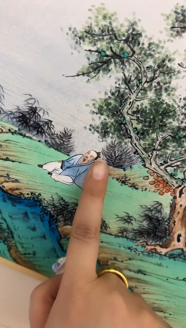 国画景哲国画作品