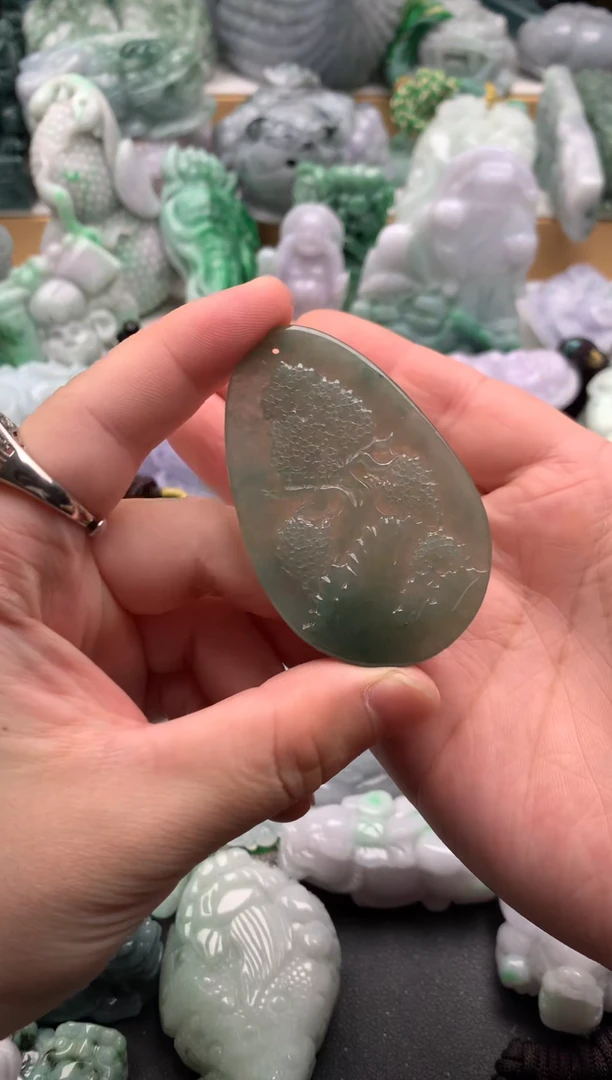吊坠(不含链)未镶嵌翡翠1