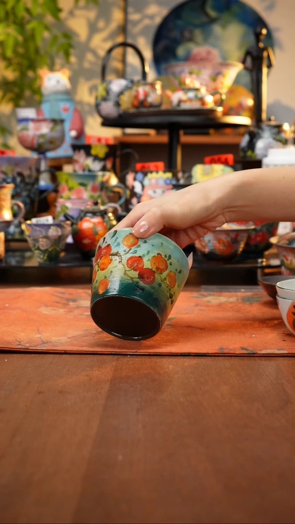 瓷片景德镇手工手绘050