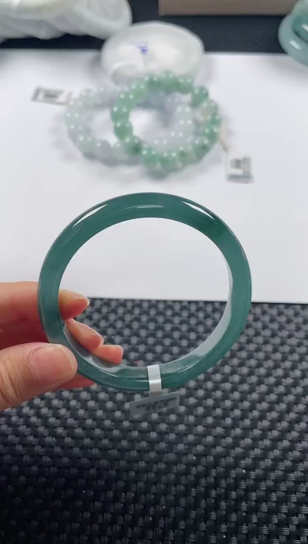未镶嵌手镯翡翠基地发货H 4497 56+