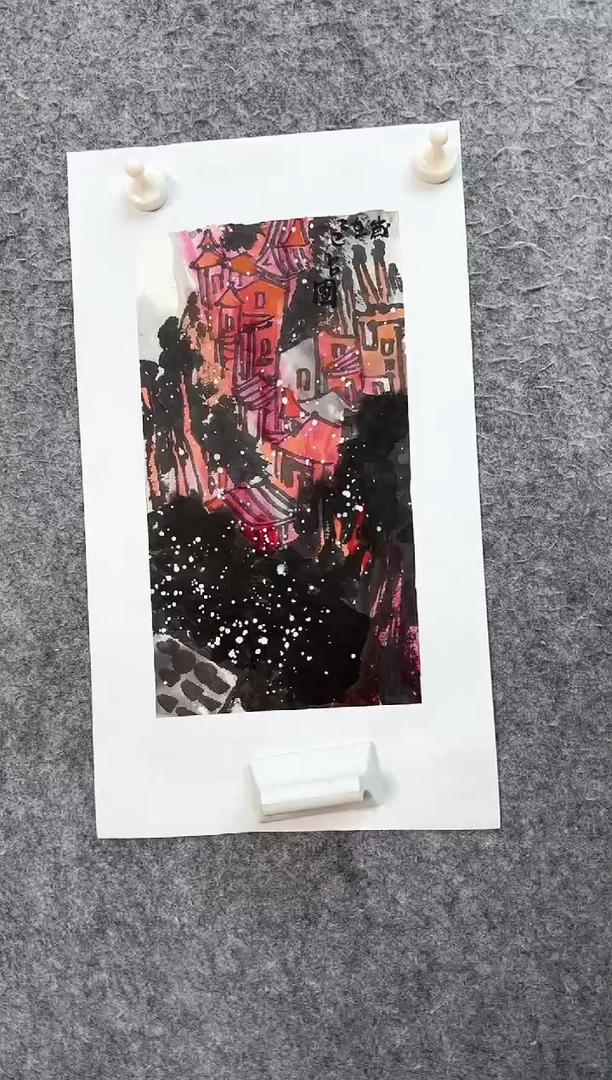 国画ST-JZP老师绘画作品1