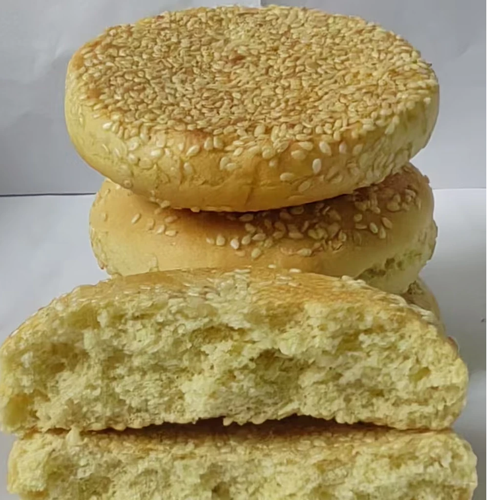 【无馅老式麻饼】双面芝麻  一分甜味  一盒600g10个饼