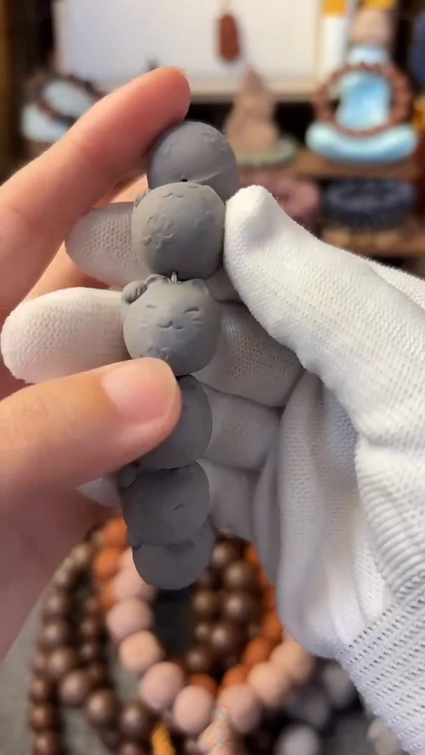 泥塑猫咪芳华微瑕体验款一条