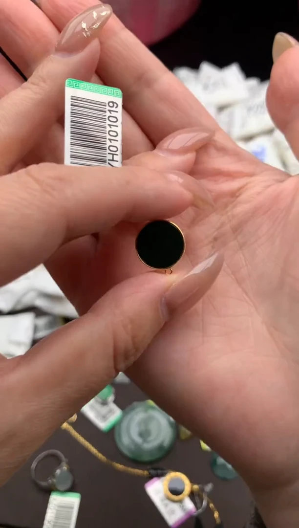 【闪购商品】翡翠手绳18K金镶嵌   一