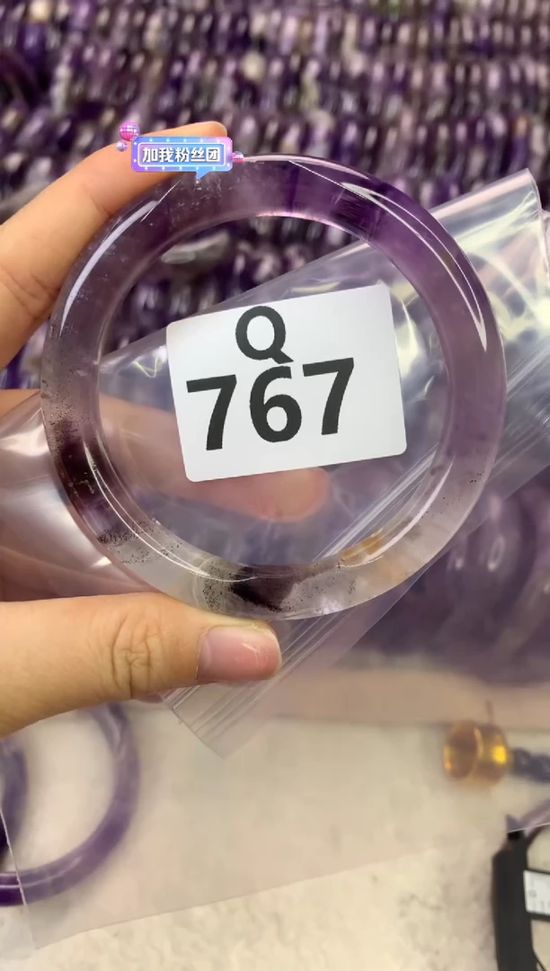 【闪购商品】水晶水晶手镯Q未镶嵌767-60
