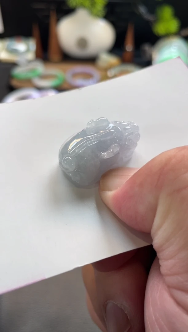 颈饰未镶嵌翡翠25号链接 有纹裂