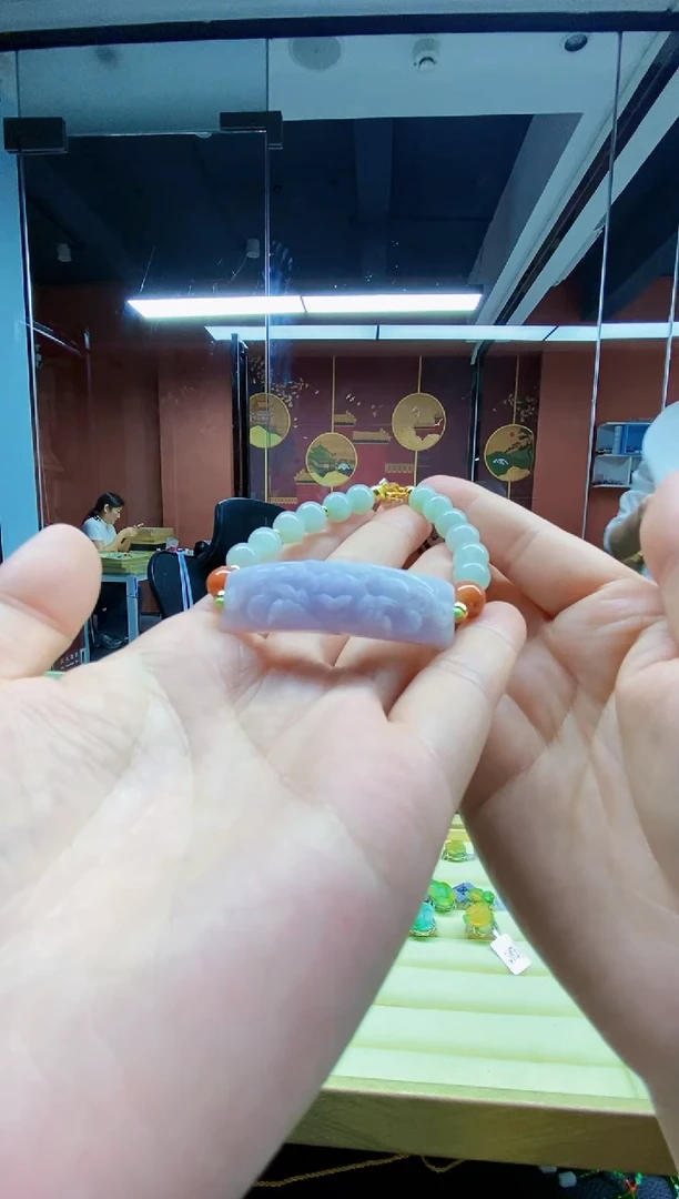 颈饰未镶嵌翡翠翡翠手牌