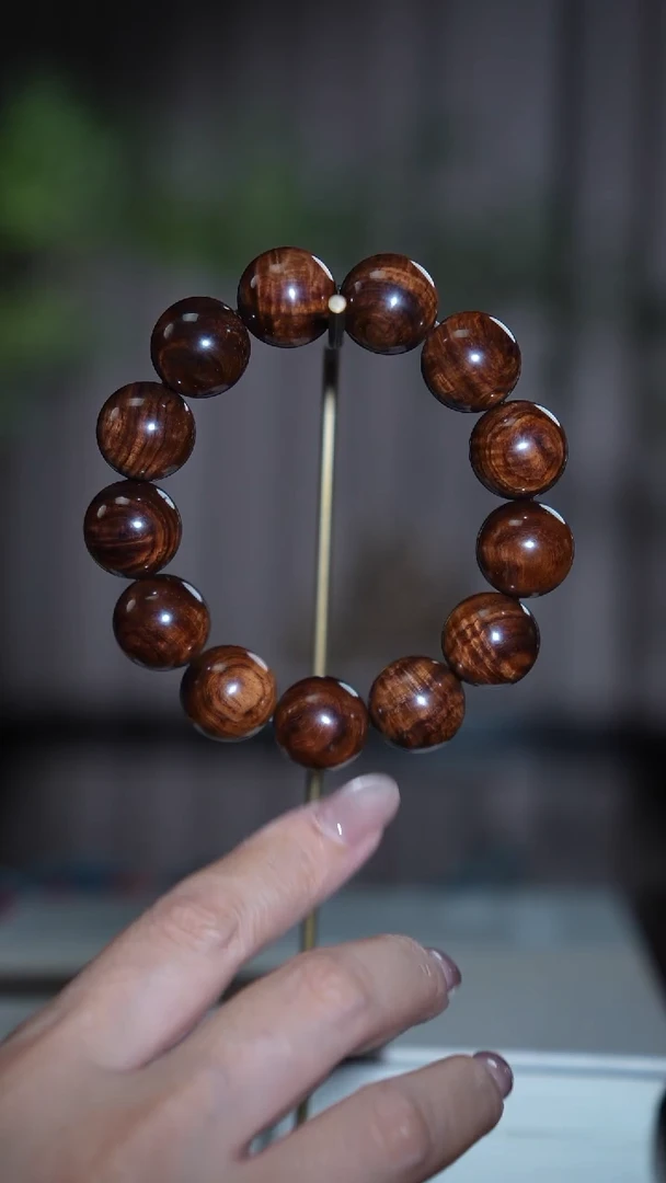 手串/手链黄花梨/降香黄檀海南黄花梨沉水老料1.8*13