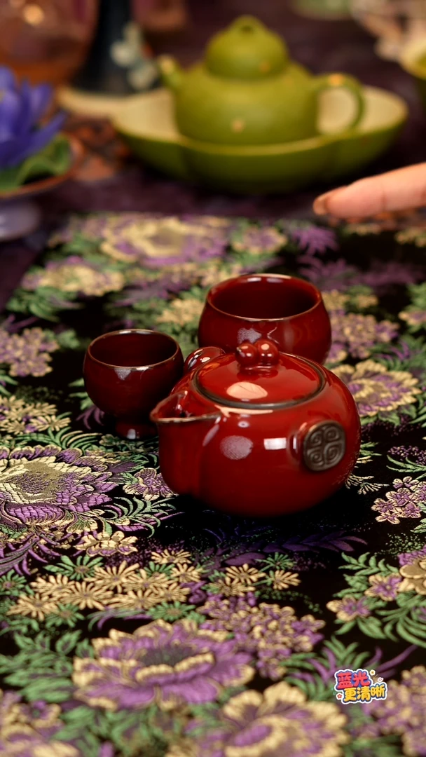 故宫红葫芦一壶两杯······