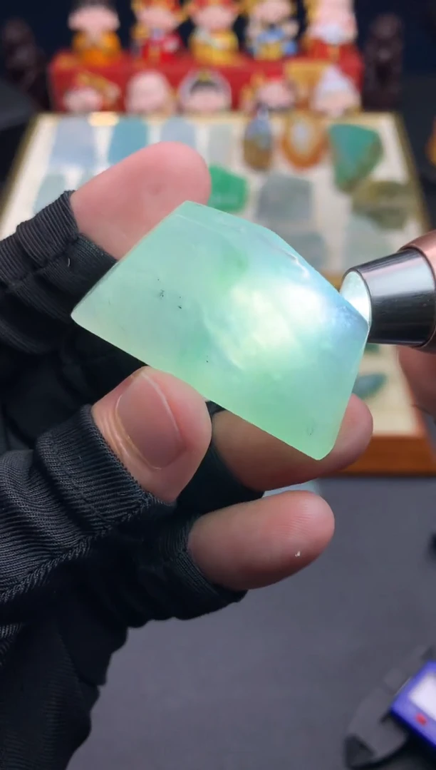 定制翡翠未镶嵌 天然翡翠裸石 （含工费）