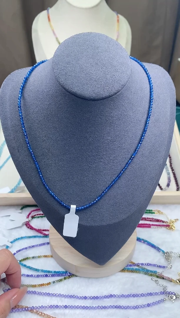 【闪购商品】蓝宝石项链14K金镶嵌诗颜甄选珠宝SYZB71