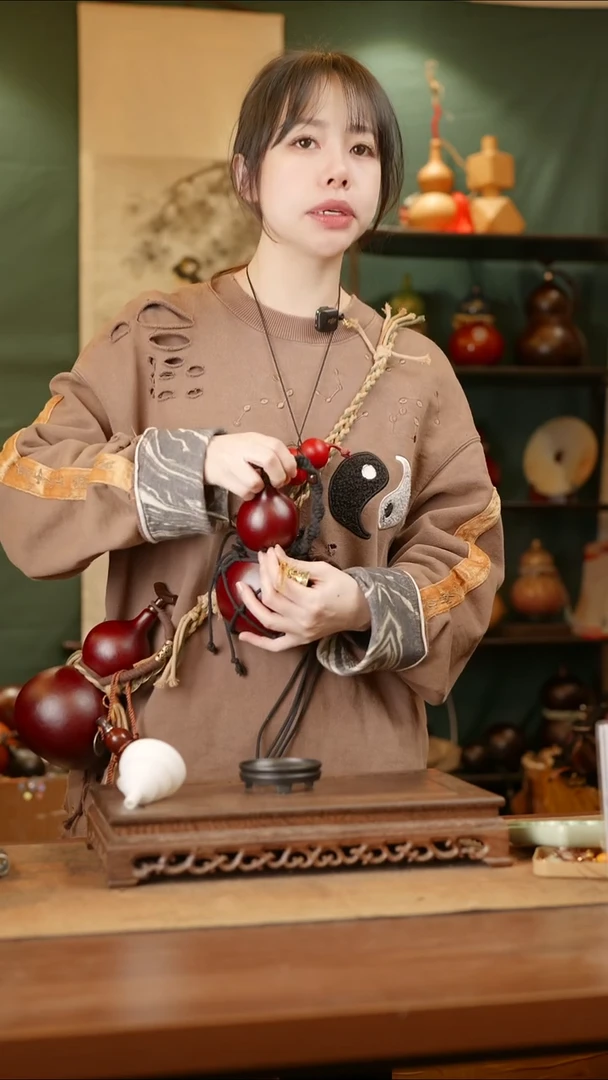 34号精品天然大漆酒葫芦一物一拍~