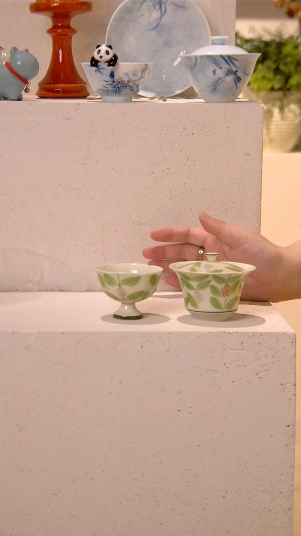 盖碗+茶杯 哈哈哈哈