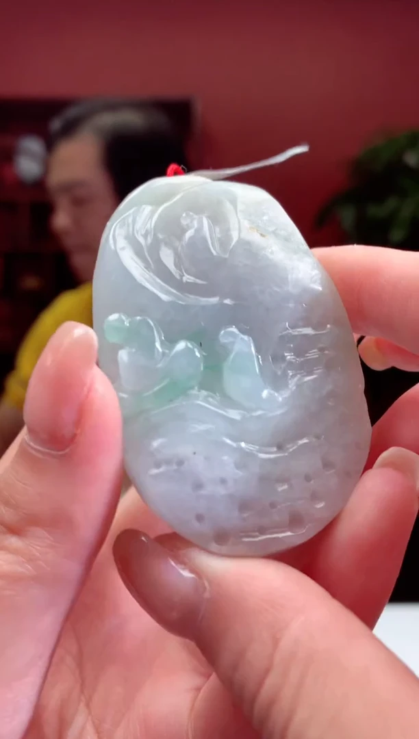 吊坠(不含链)未镶嵌翡翠天然翡翠A货39