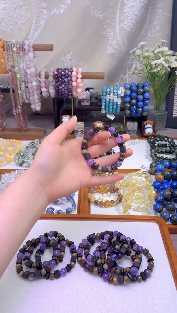 水晶手链合金a-1494a-1494