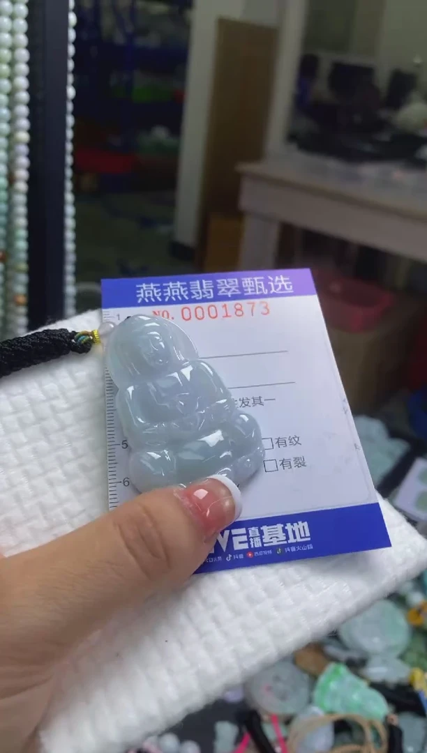 翡翠未镶嵌颈饰闪购0001873