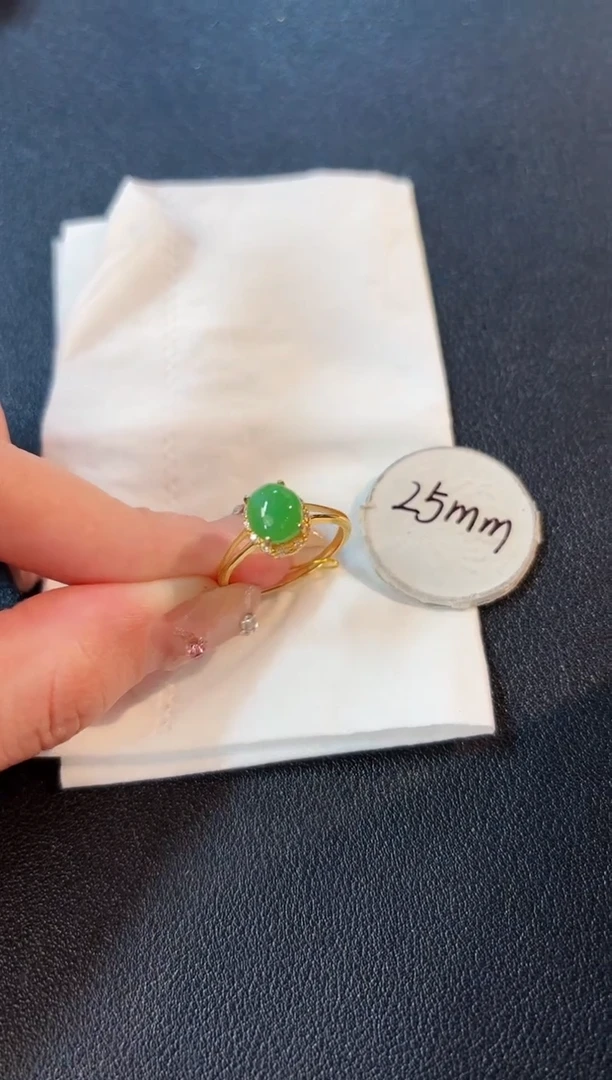 【闪购商品】翡翠戒指未镶嵌缅料A货/支持复检/一件