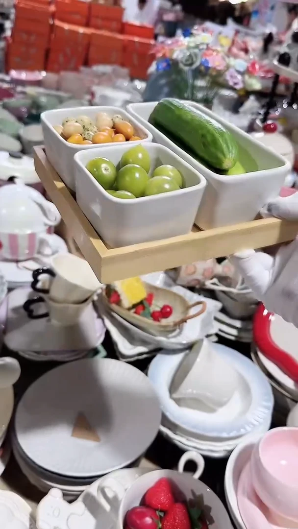 碗4件套 木托和味碟 微瑕凑满20元包邮