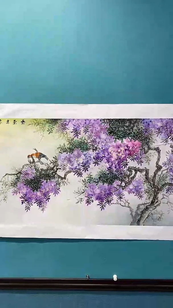 国画画都展厅明德老师国画作品15